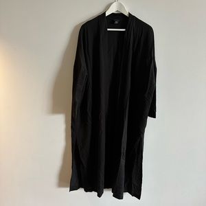 Club Monaco black robe dress